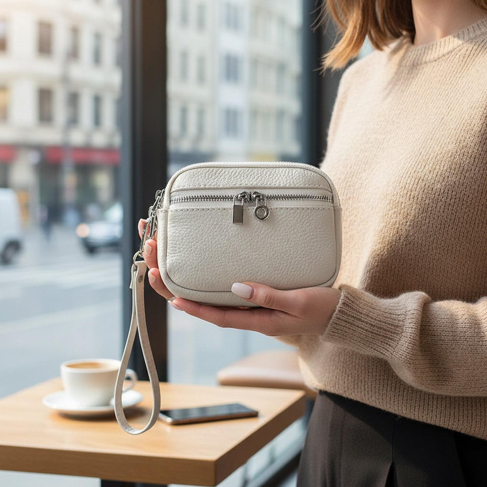 Women Bags Max - Women Mini Crossbody Bag With Double