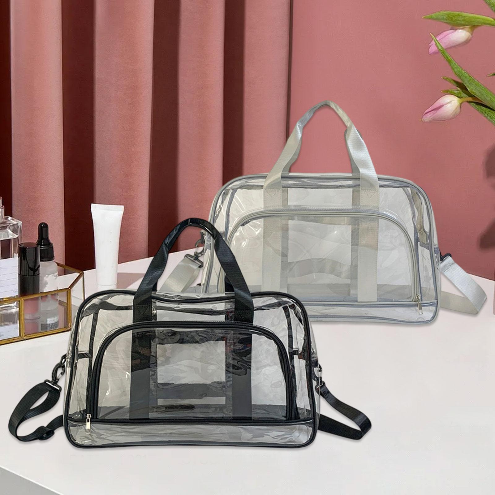 Women Bags For Airport - Clear Toiletry Bag for Women Men