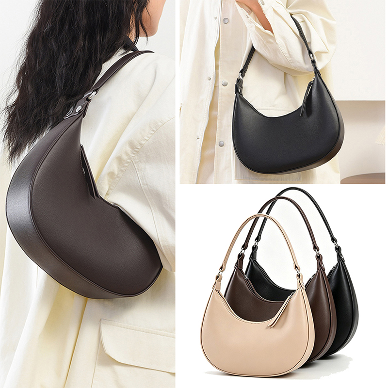 Trendy Crescent Bag For Women, - đánh giá và giá Half Moon Crescent