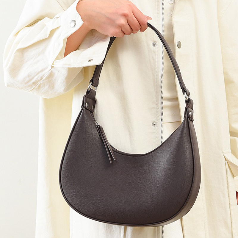 Trendy Crescent Bag For Women, - đánh giá và giá Half Moon Crescent