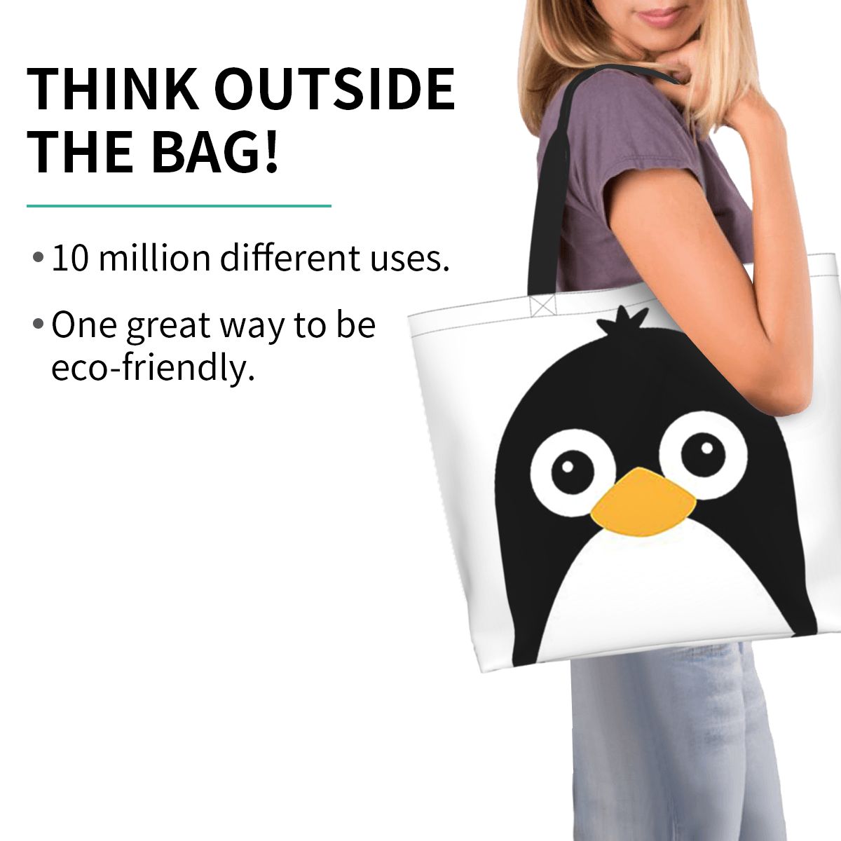 Cute Vector Penguin Shopping T - đánh giá và giá Women Bags Vector