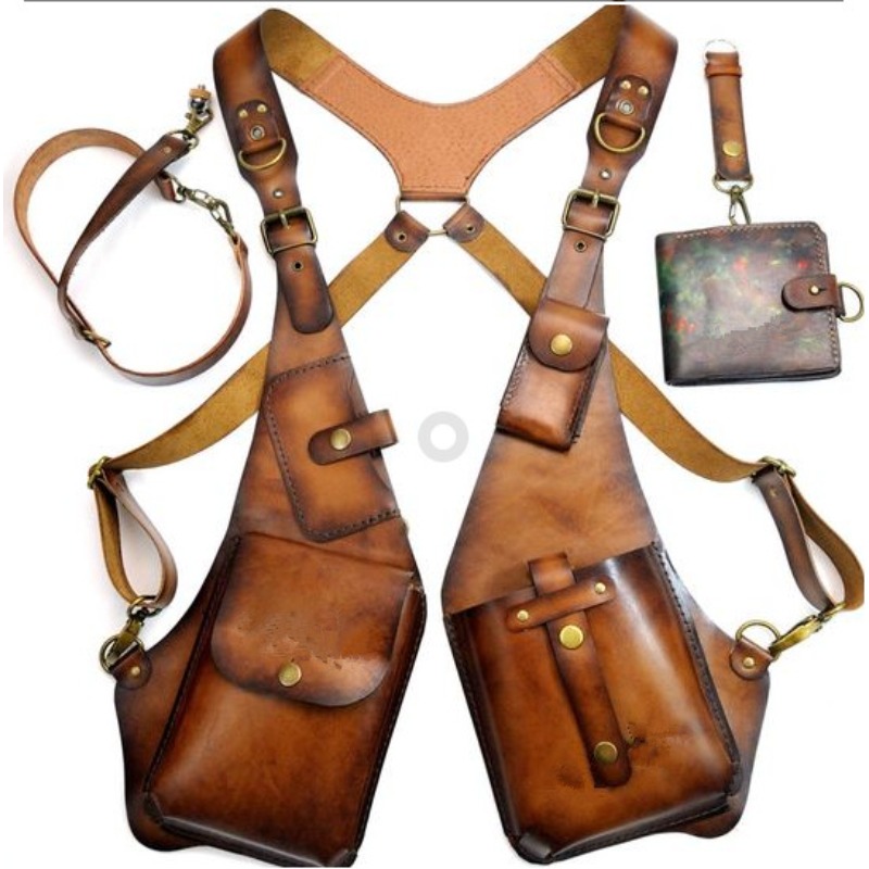 Retro Square Leather Crossbody - đánh giá và giá Women Bags Purses
