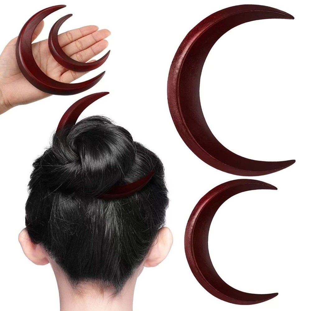Fashion Elegant Crescent Hair  - đánh giá và giá Half Moon Crescent