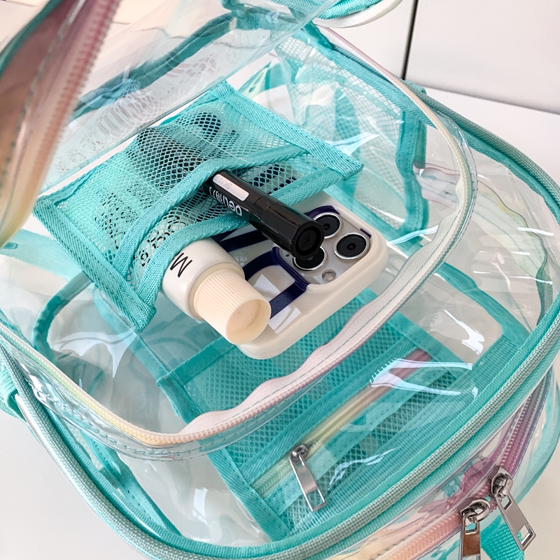 PVC Transparent Zipper Large C - đánh giá và giá Women Bags Sale