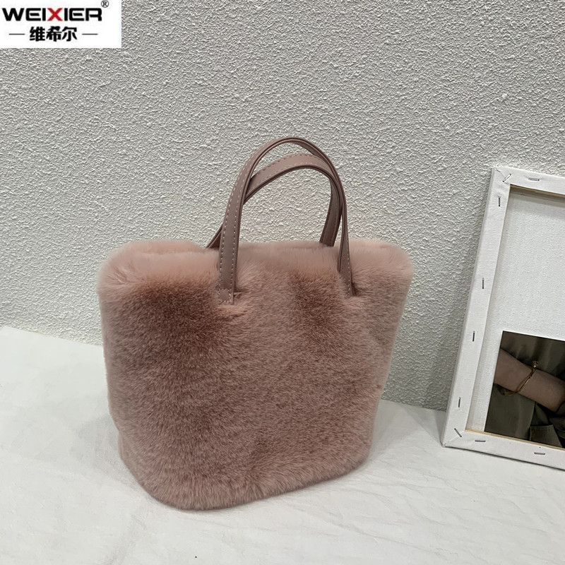 Faux Fur Solid Color Women Han - đánh giá và giá Women Bags Max