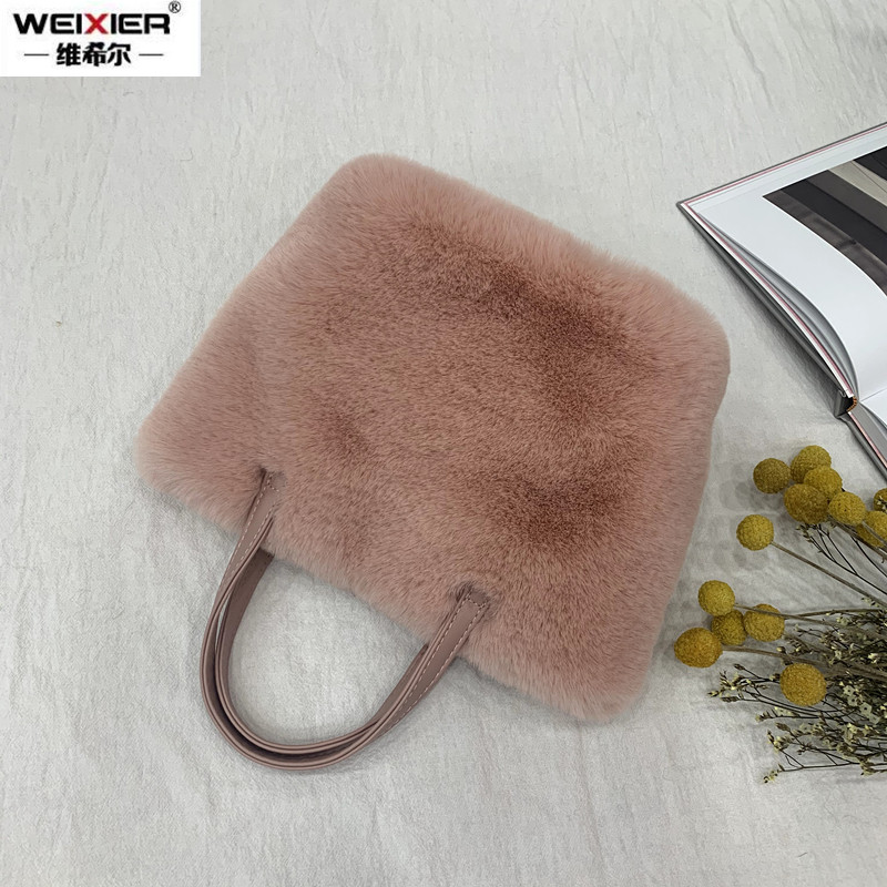 Faux Fur Solid Color Women Han - đánh giá và giá Women Bags Max