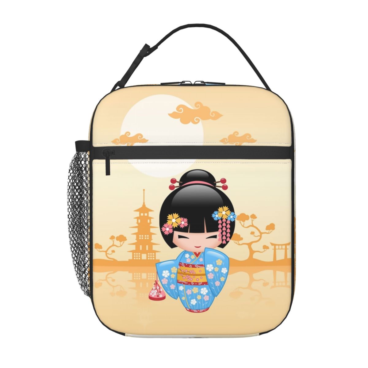 Japanese Maiko Kokeshi Doll In - đánh giá và giá Women Bags Vector