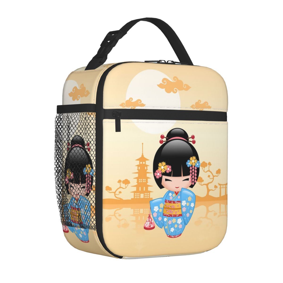 Japanese Maiko Kokeshi Doll In - đánh giá và giá Women Bags Vector