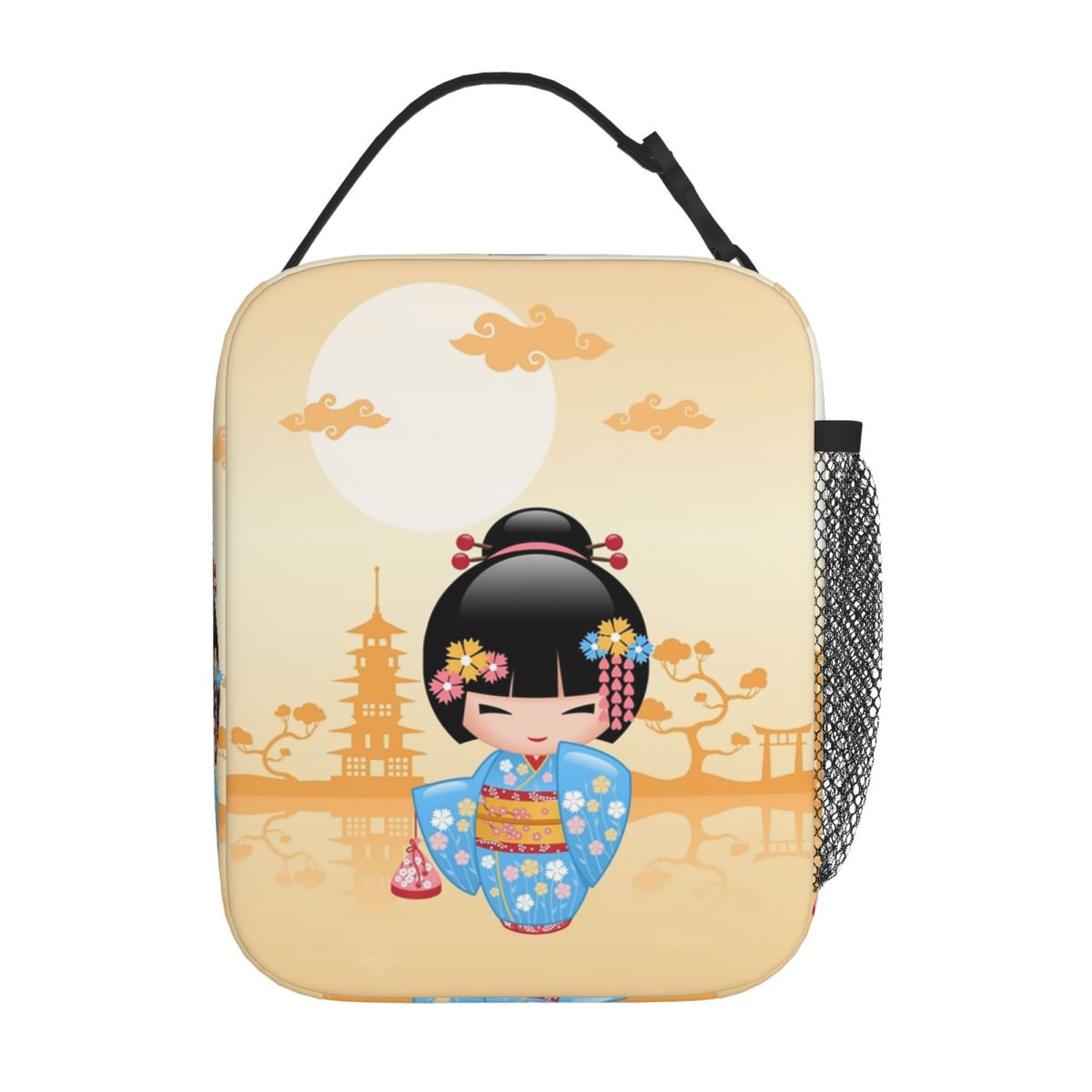Japanese Maiko Kokeshi Doll In - đánh giá và giá Women Bags Vector