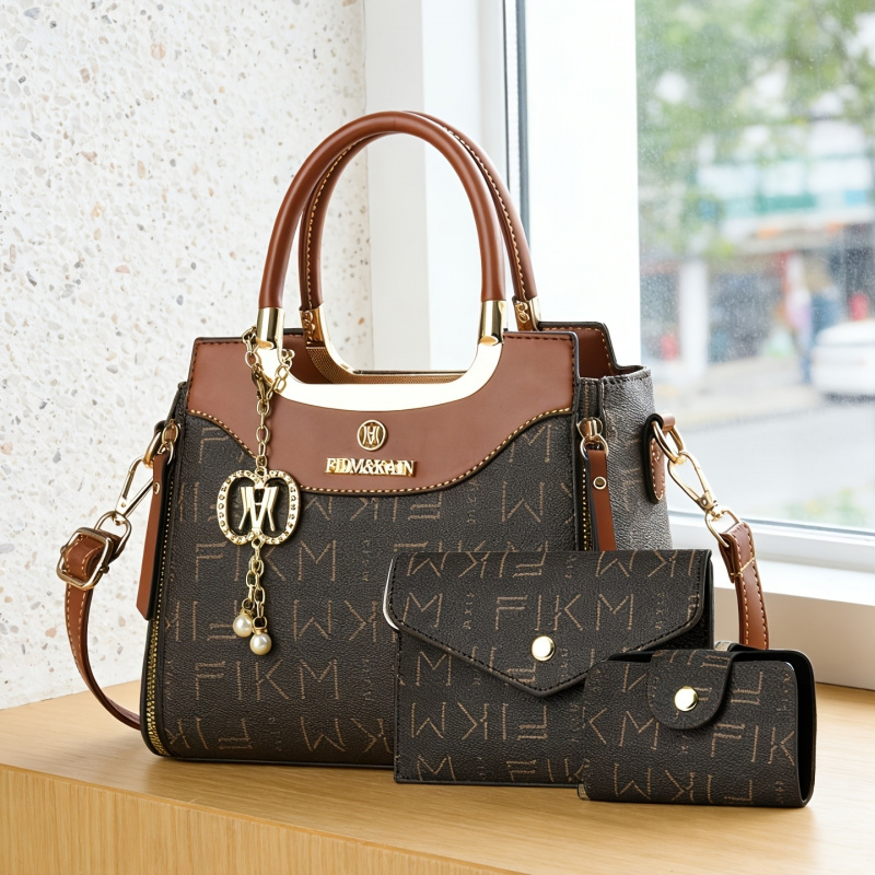 3-piece set of light luxury hi - đánh giá và giá Women Bags Luxury