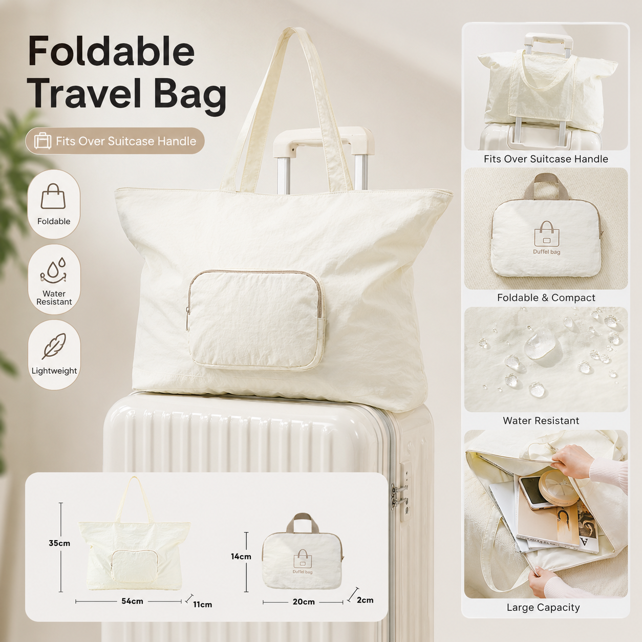 Foldable Travel Bag Luggage Sl - đánh giá và giá Women Bags For Airport