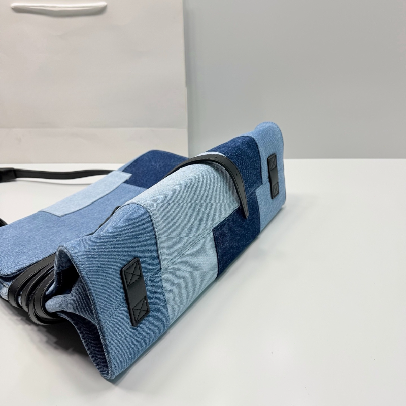 Color Block Denim Handbag Cros - đánh giá và giá Women Bags Purses