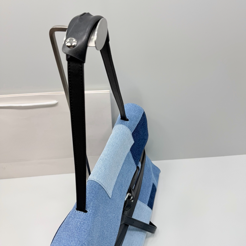 Color Block Denim Handbag Cros - đánh giá và giá Women Bags Purses