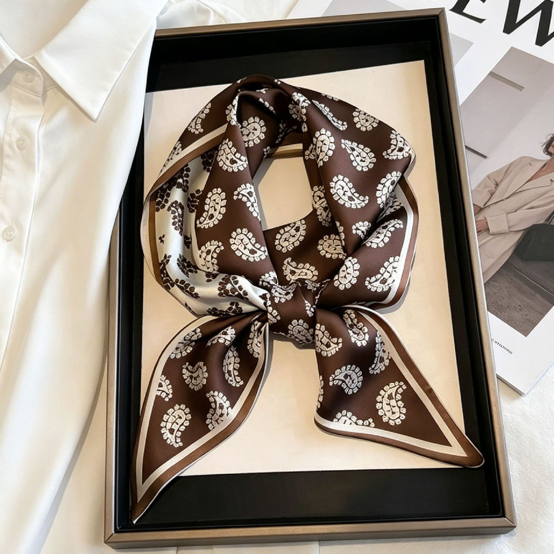 Luxury Long Neckerchief Skinny - đánh giá và giá Women Bags Luxury