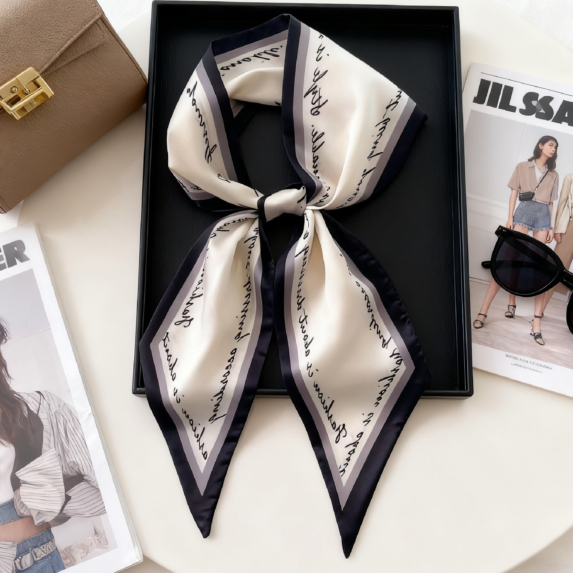 Luxury Long Neckerchief Skinny - đánh giá và giá Women Bags Luxury