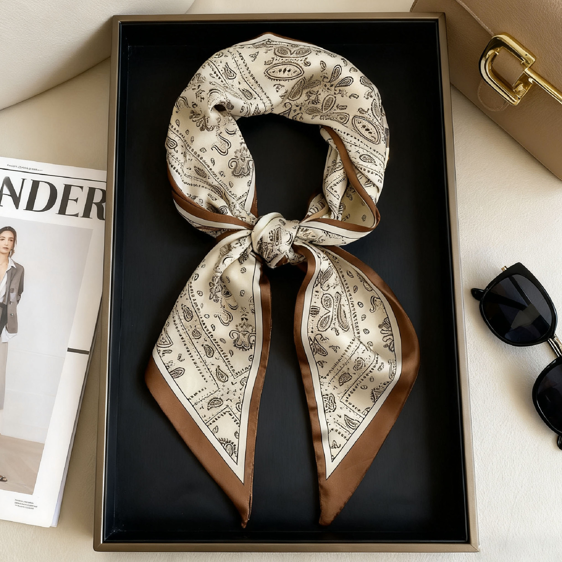 Luxury Long Neckerchief Skinny - đánh giá và giá Women Bags Luxury