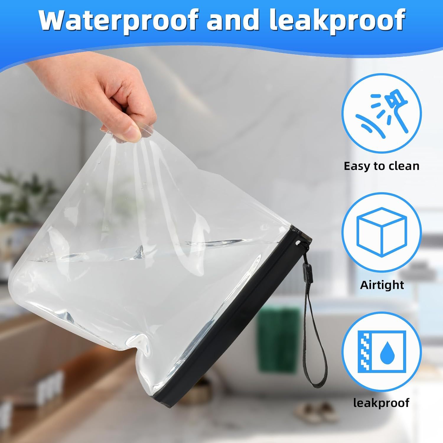 2pcs Luggage Transparent Trave - đánh giá và giá Women Bags For Airport