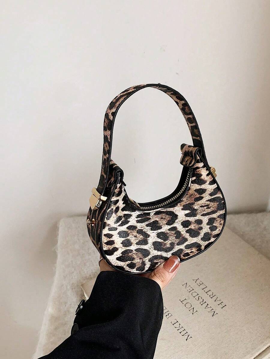 Leopard Print Half Moon Cresce - đánh giá và giá Half Moon Crescent
