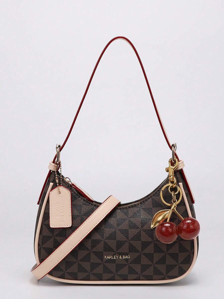 Fashion Crescent Shoulder Bag  - đánh giá và giá Half Moon Crescent