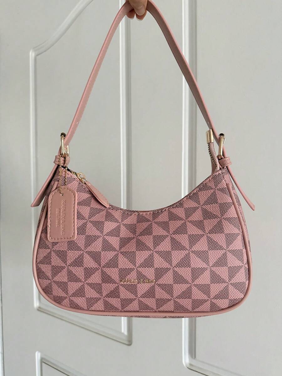 Fashion Crescent Shoulder Bag  - đánh giá và giá Half Moon Crescent