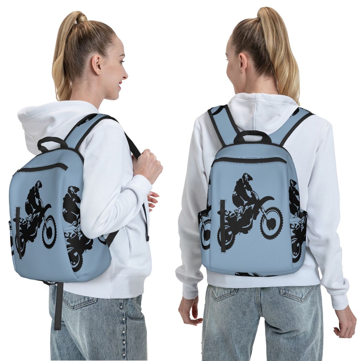 Moto X Dirt Bike Monotone Vect - đánh giá và giá Women Bags Vector