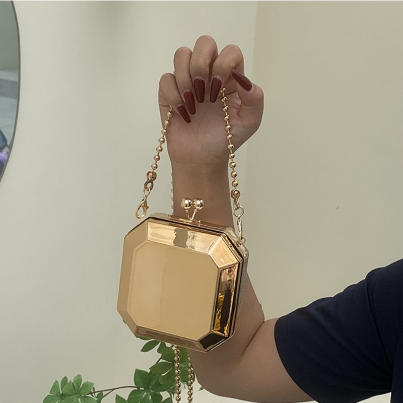 Mini Luxury Gold Party Evening - đánh giá và giá Women Bags Luxury