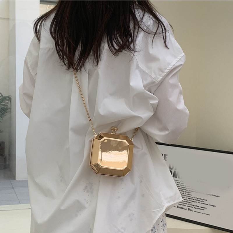 Mini Luxury Gold Party Evening - đánh giá và giá Women Bags Luxury