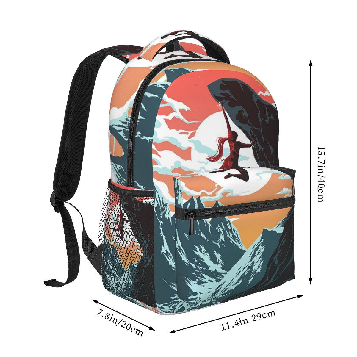 Climbing Girl Vector Art Backp - đánh giá và giá Women Bags Vector