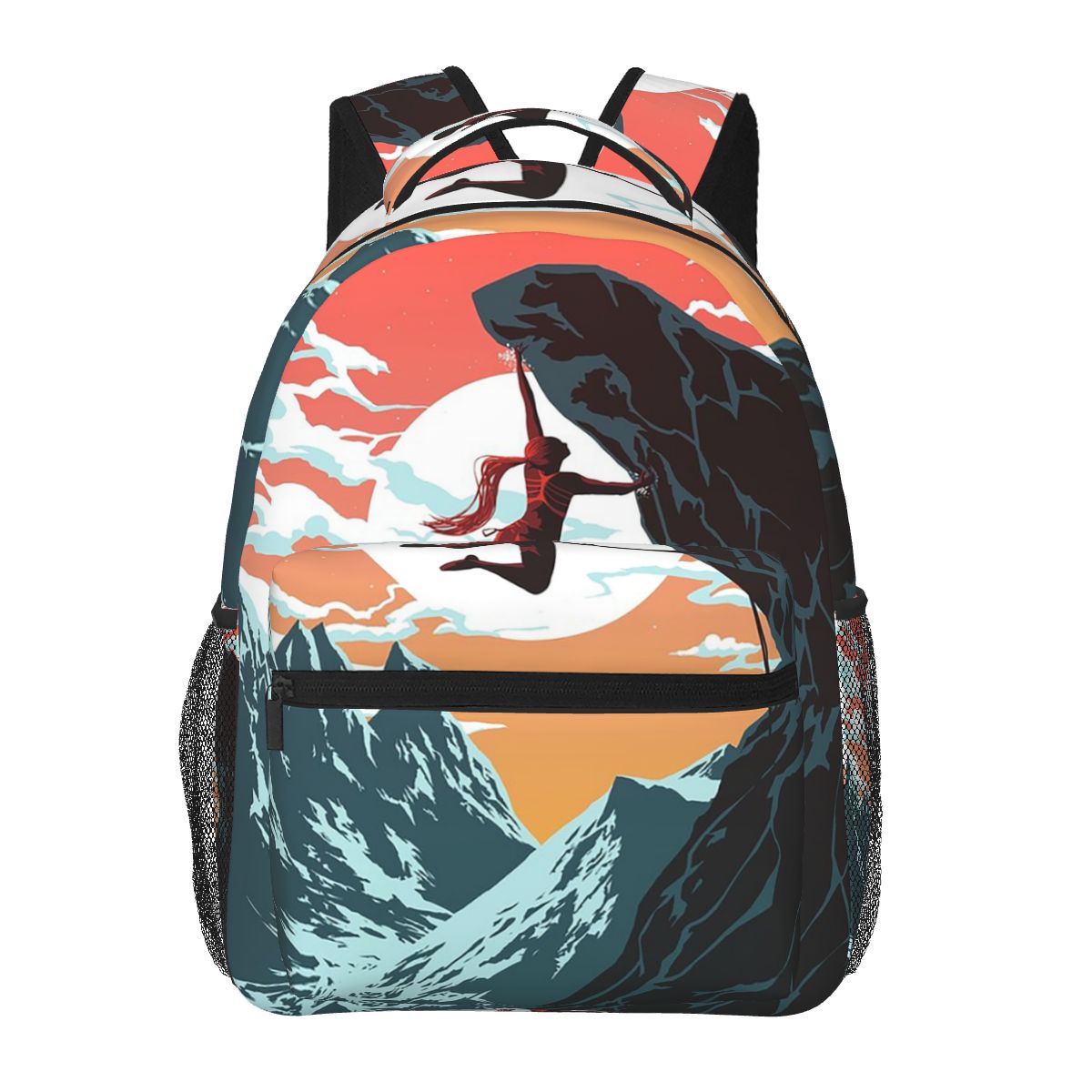 Climbing Girl Vector Art Backp - đánh giá và giá Women Bags Vector