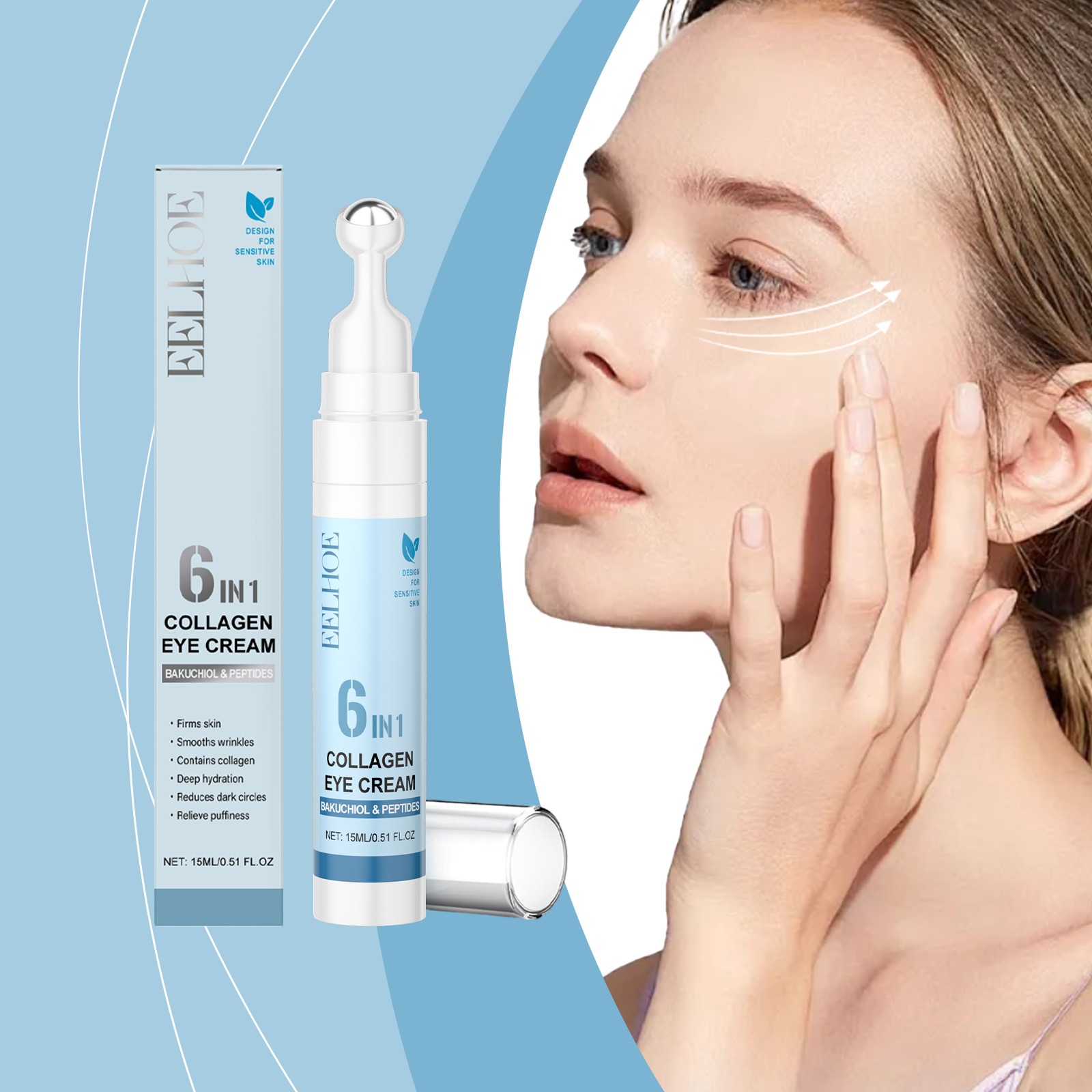 ​EELHOE Under Eye Cream Anti W - đánh giá và giá Women Bags Under Eyes