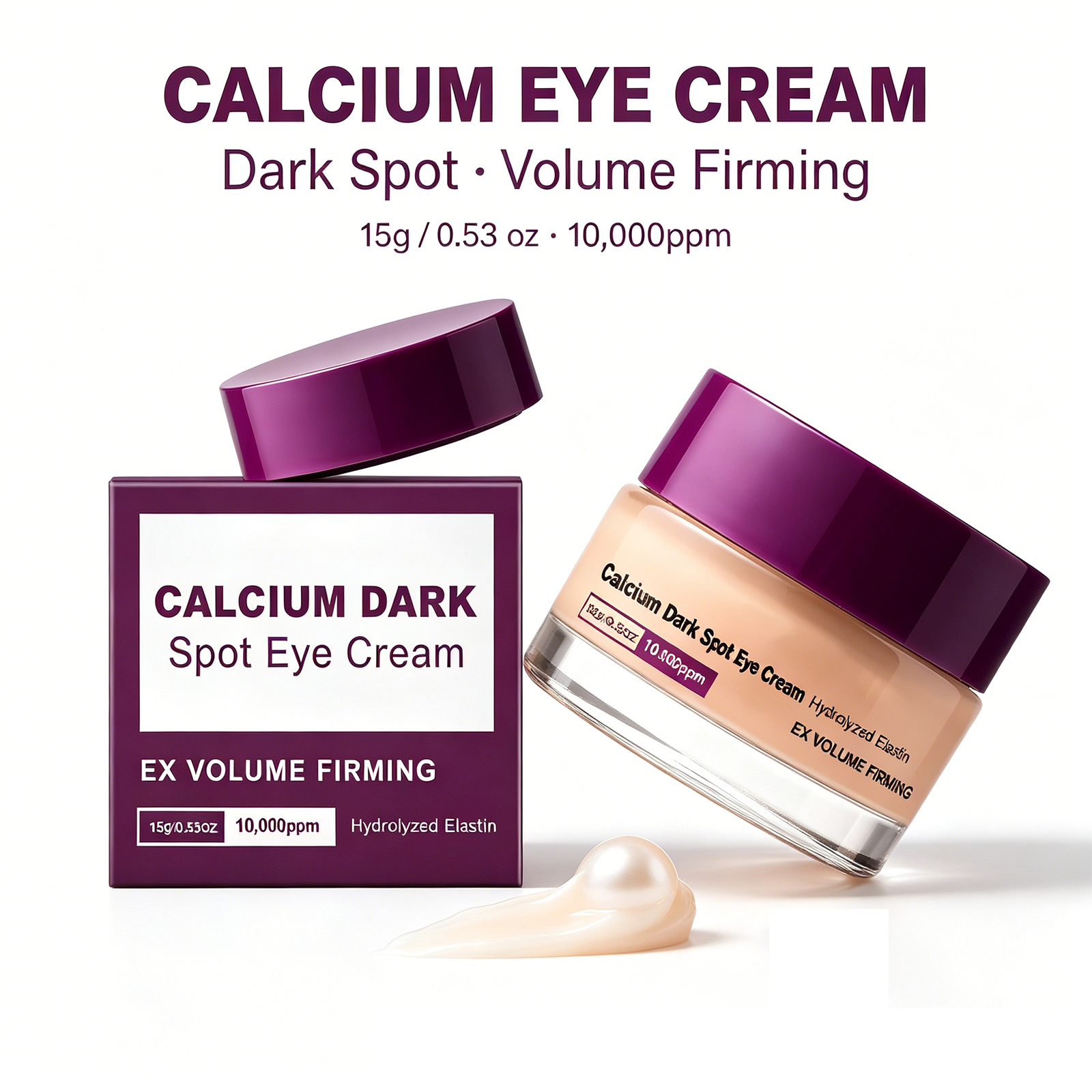 Calcium Eye Cream Dark Circle  - đánh giá và giá Women Bags Under Eyes