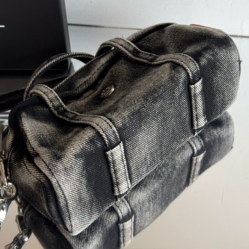 Korean Casual Mini Denim Box B - đánh giá và giá Women Bags Max