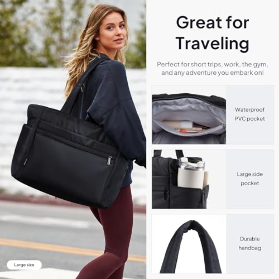 TOPEAST Tote Bag for Women Puf - đánh giá và giá Women Bags For Laptop