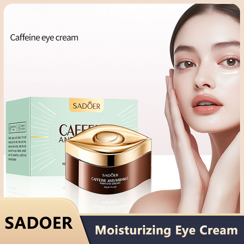 SADOER Caffeine Eye Cream - An - đánh giá và giá Women Bags Under Eyes