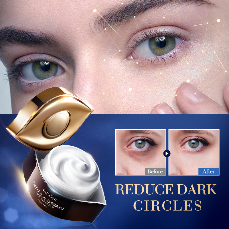 SADOER Caffeine Eye Cream - An - đánh giá và giá Women Bags Under Eyes