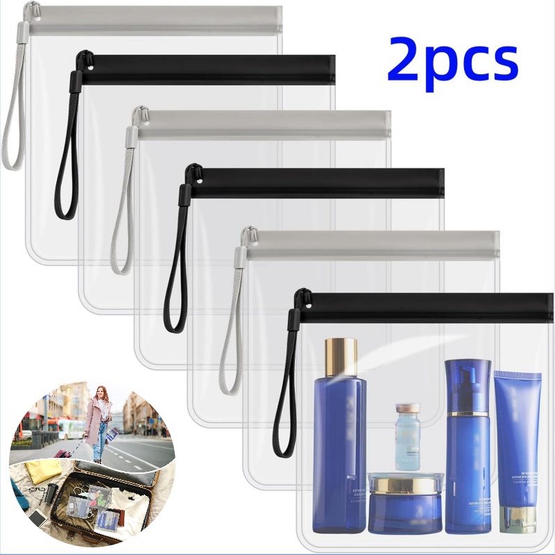 2pcs Luggage Transparent Trave - đánh giá và giá Women Bags For Airport