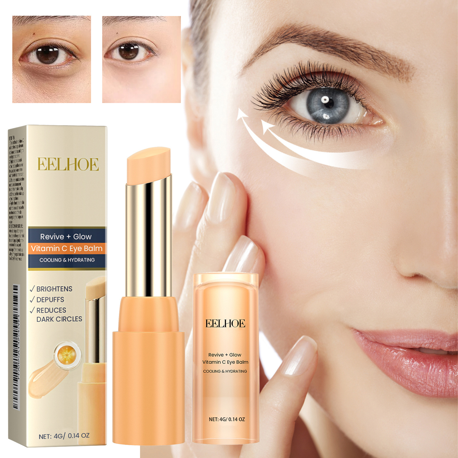 Eye Stick Vitamin C Fading Eye - đánh giá và giá Women Bags Under Eyes
