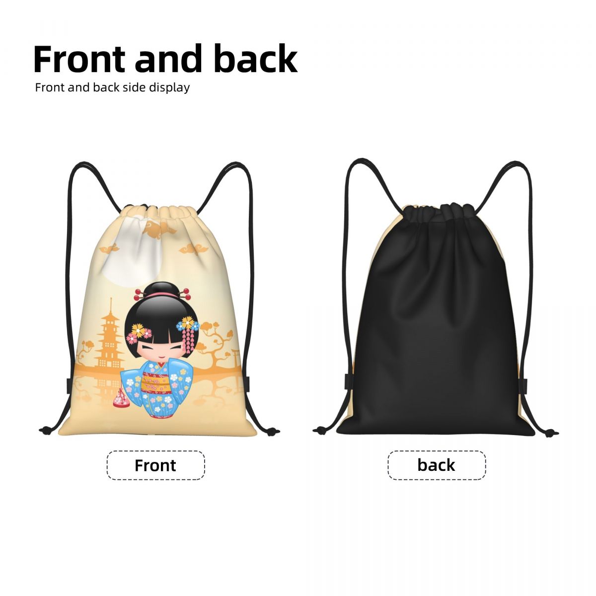Japanese Maiko Kokeshi Doll Dr - đánh giá và giá Women Bags Vector