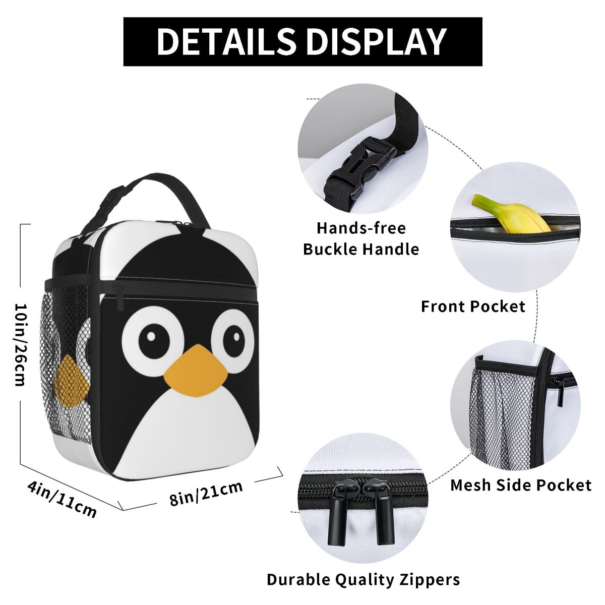 Cute Vector Penguin Insulated  - đánh giá và giá Women Bags Vector