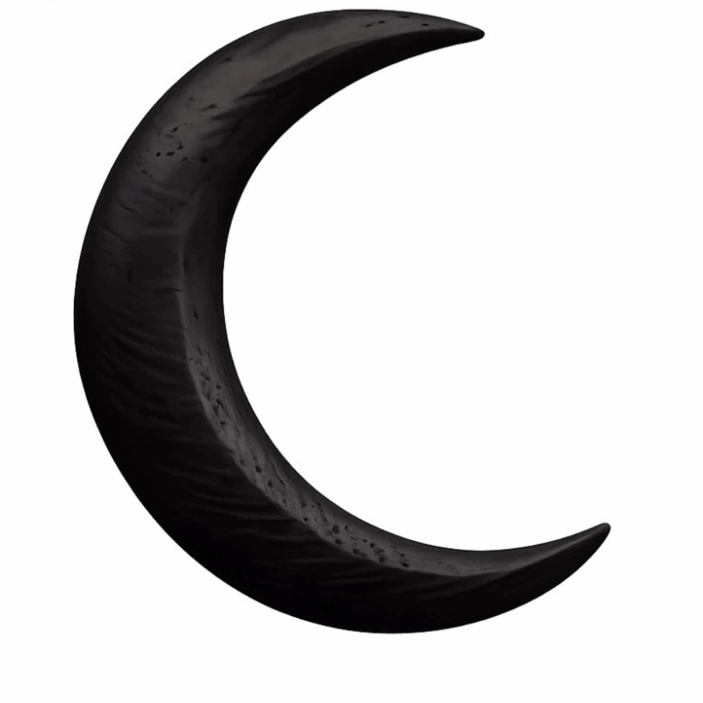 Elegant Crescent Hair Fork Han - đánh giá và giá Half Moon Crescent