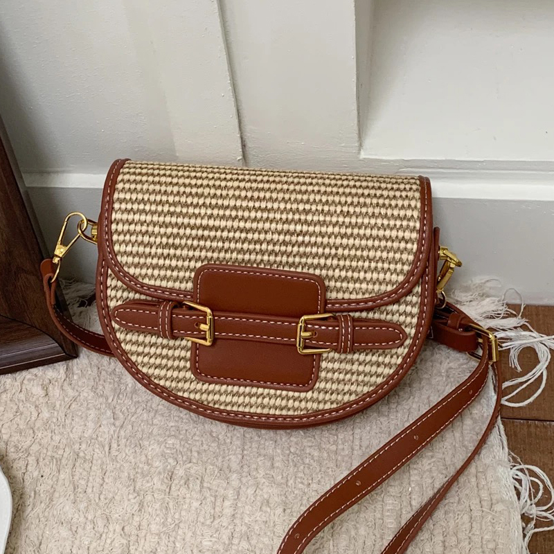 England Style Mini Straw Saddl - đánh giá và giá Women Bags Max