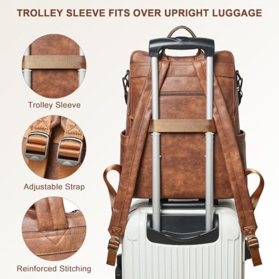 Laptop Backpack for Women 15.6 - đánh giá và giá Women Bags Purses
