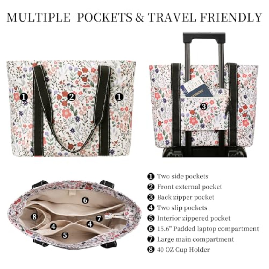 Tote Bag for Women with Laptop - đánh giá và giá Women Bags For Laptop