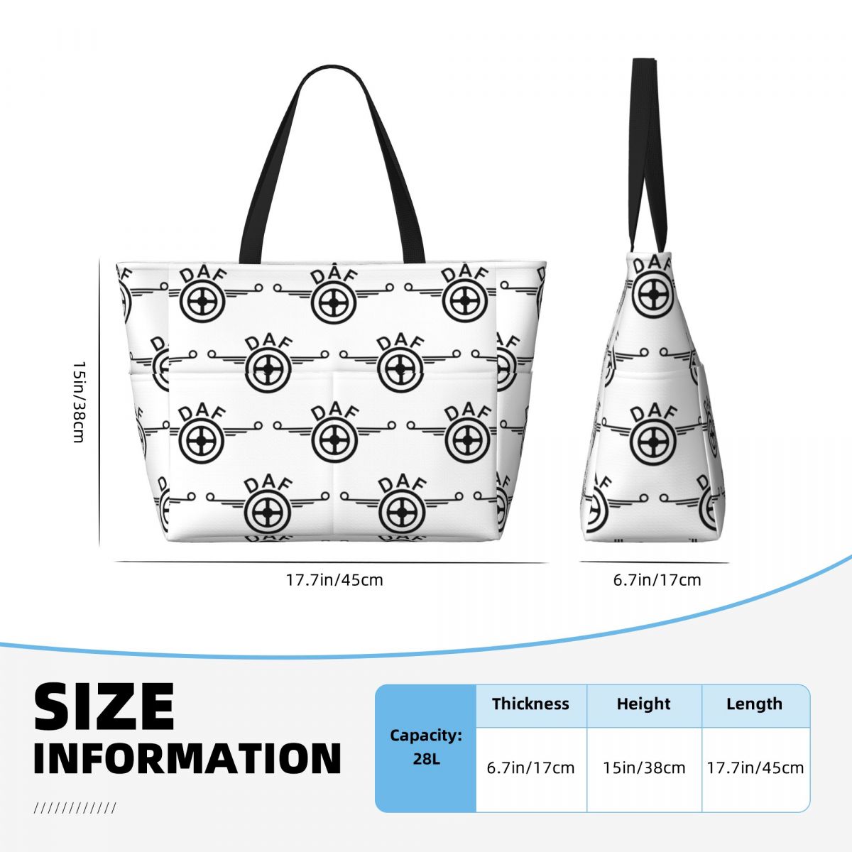 Daf Truck Logo Vector Design B - đánh giá và giá Women Bags Vector